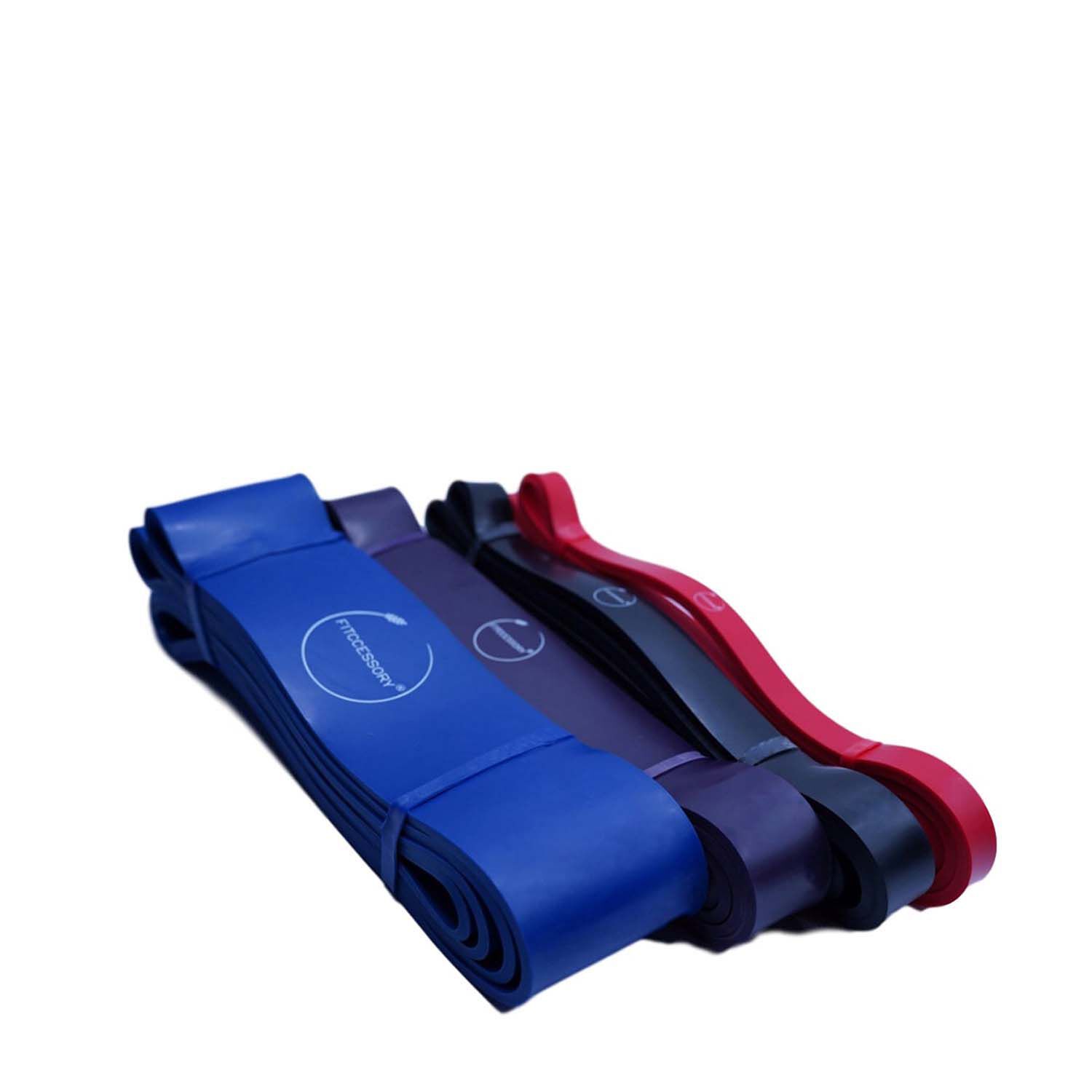 Fitccessory Pull Up Assist Resistance Bands Set of 4 GNC